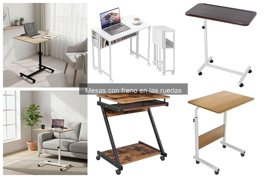 Ventajas de mesas con freno en las ruedas: ¡Seguridad y estabilidad!