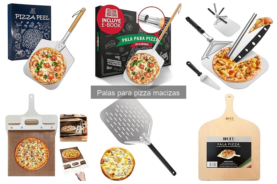 Ventajas de Pala para Pizza Maciza vs. Pala de Madera