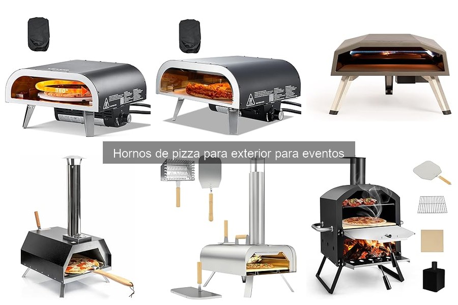 Ventajas de un horno de pizza para eventos exteriores