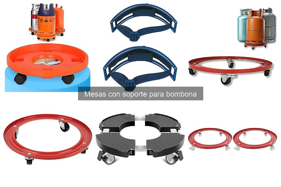 Ventajas de una mesa con soporte para bombona en exteriores