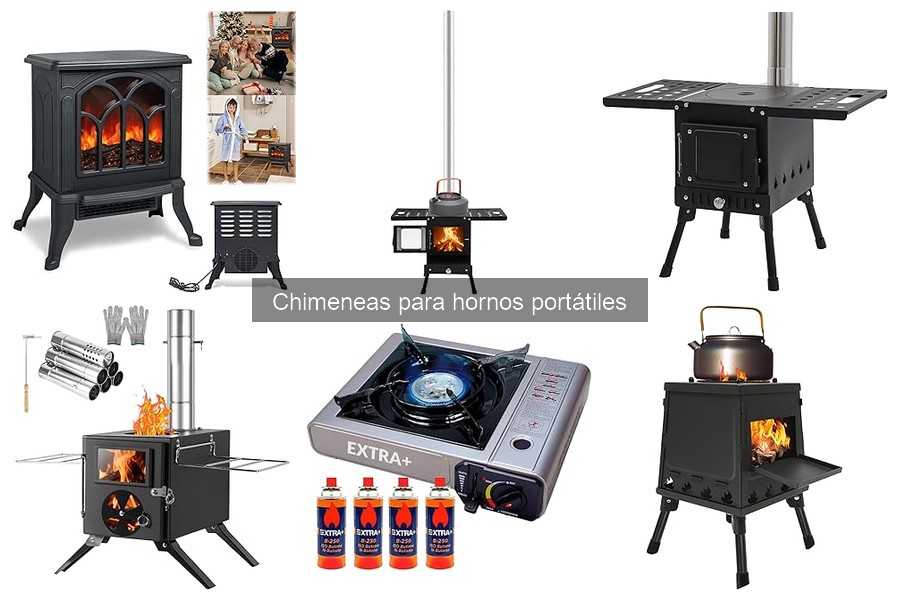 Ventajas de usar chimeneas en hornos portátiles