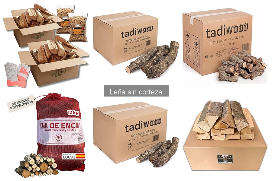 Ventajas de usar leña sin corteza para cocinar a la leña