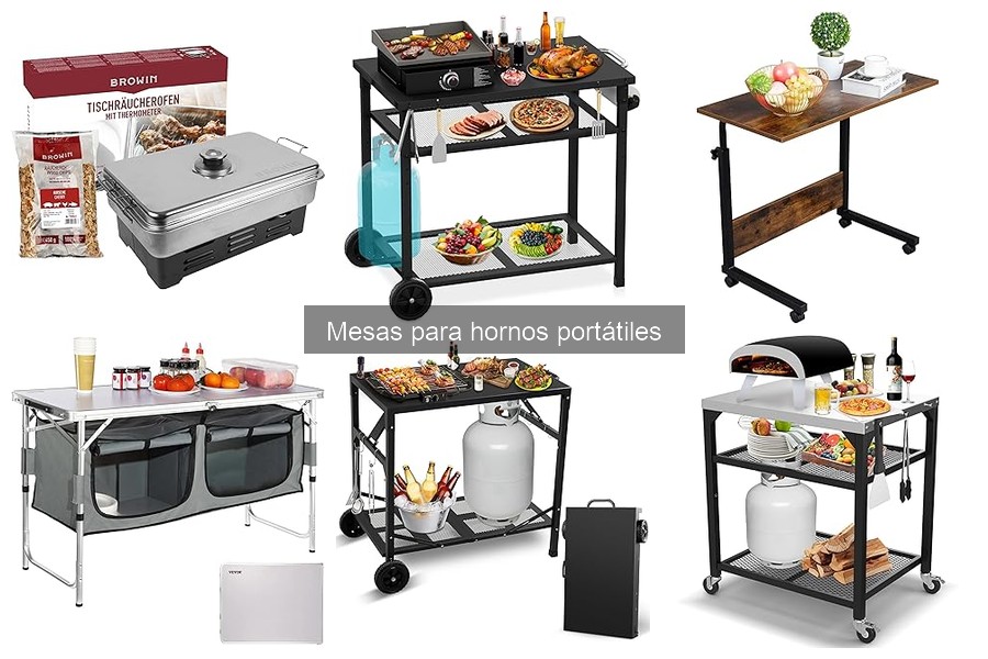 Ventajas de usar mesas para hornos portátiles