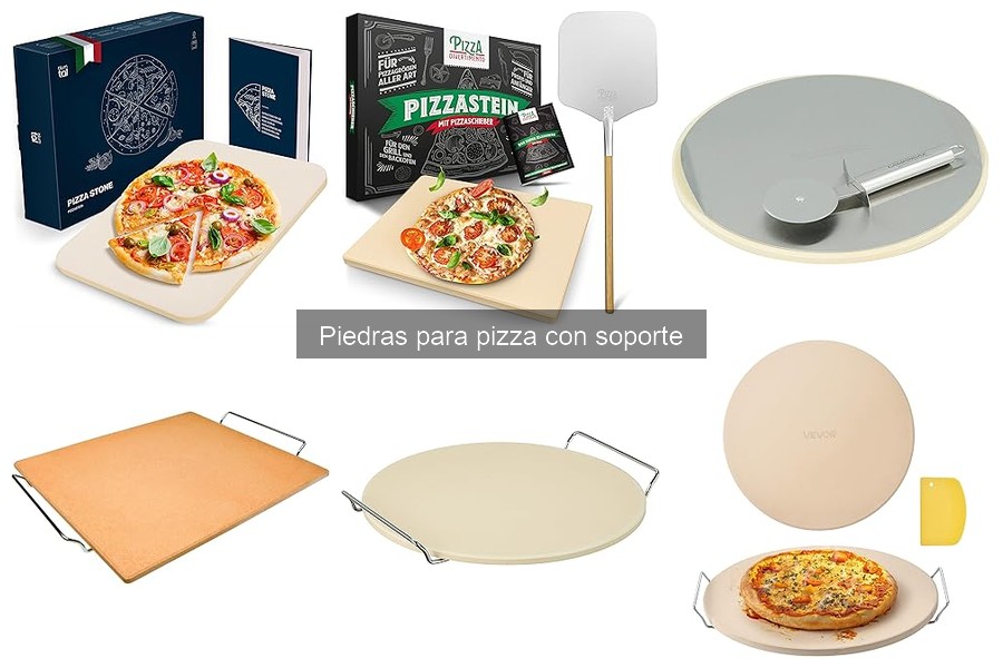 Ventajas de Usar Piedras para Pizza con Soporte