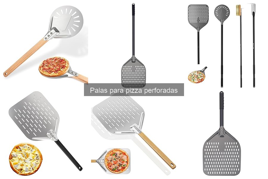 Ventajas de usar una pala para pizza perforada