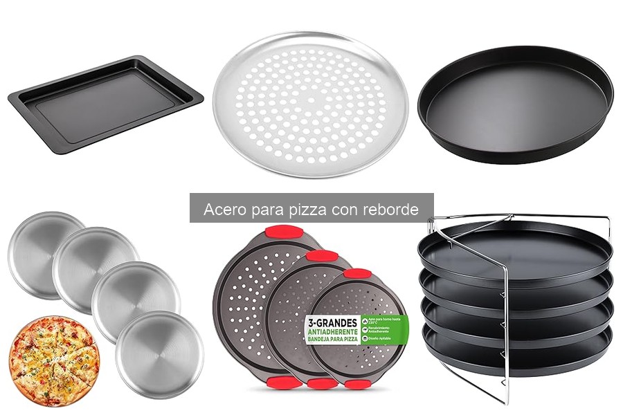 Ventajas del acero para pizza con reborde: calidad insuperable