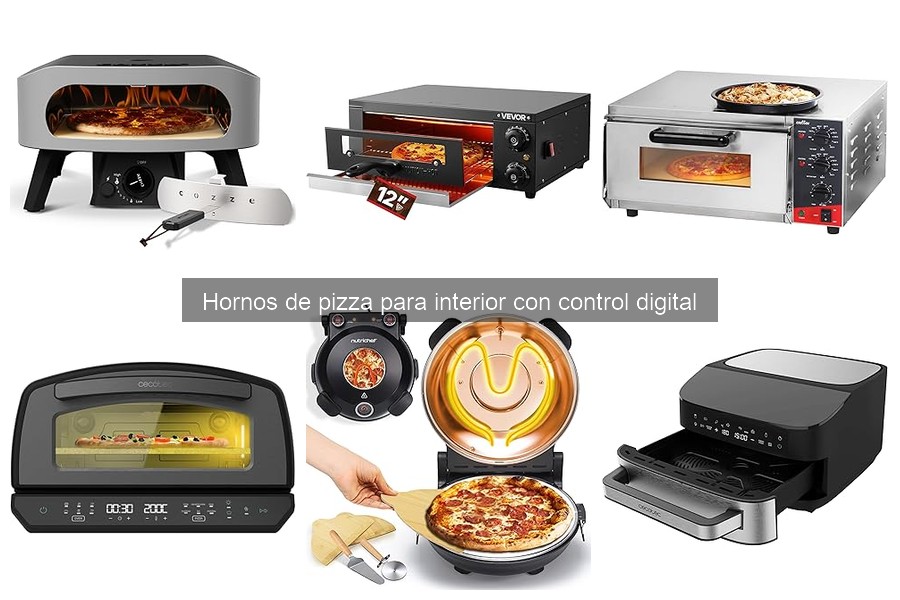 Ventajas del horno de pizza digital para interiores