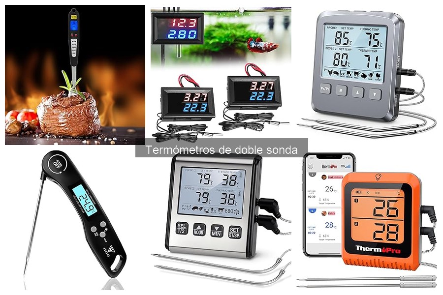 Ventajas del Termómetro de Doble Sonda en Cocina Exterior