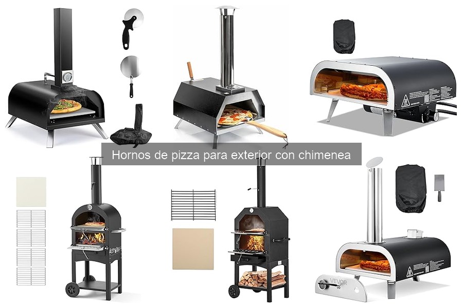 Ventajas y desventajas de hornos de pizza con chimenea