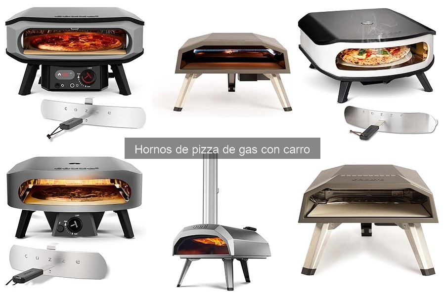Ventajas y desventajas de hornos de pizza de gas con carro