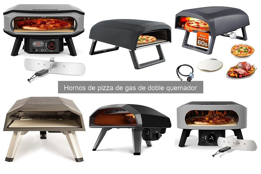 Ventajas y desventajas de hornos de pizza de gas de doble quemador