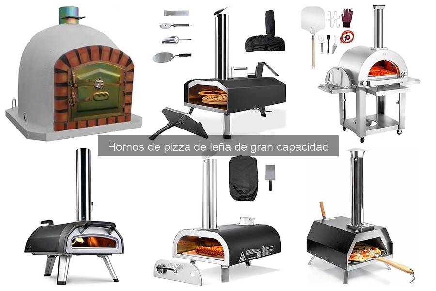 Ventajas y desventajas de hornos de pizza de leña grandes