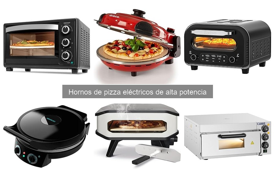 Ventajas y desventajas de hornos de pizza eléctricos de alta potencia