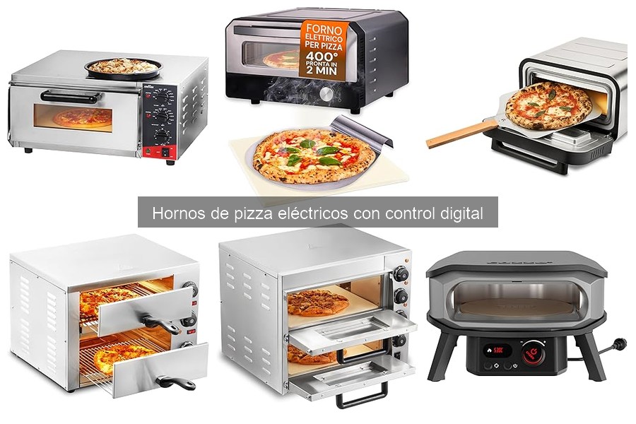 Ventajas y desventajas de hornos de pizza eléctricos digitales