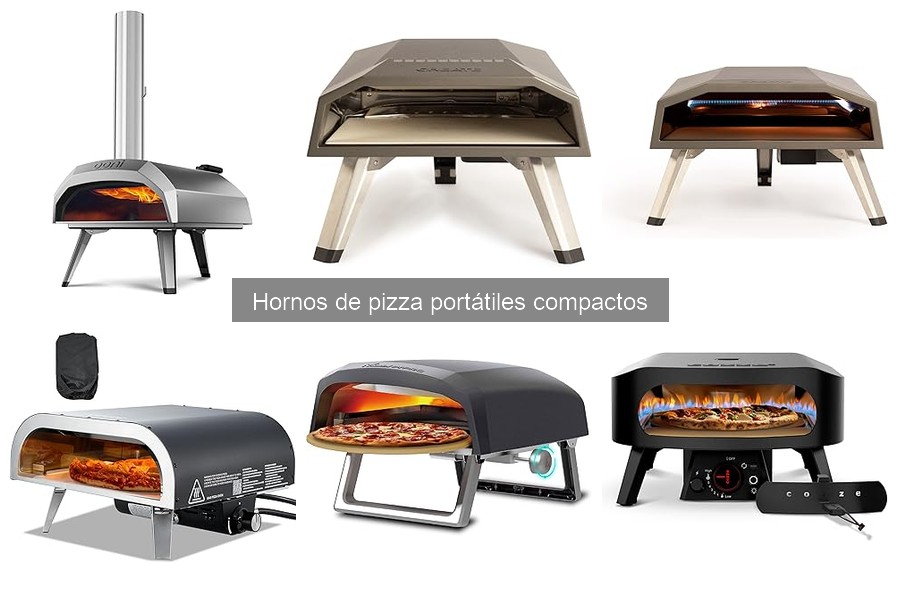 Ventajas y desventajas de hornos de pizza portátiles compactos