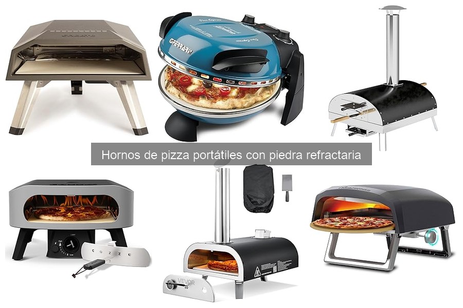 Ventajas y desventajas de hornos de pizza portátiles con piedra