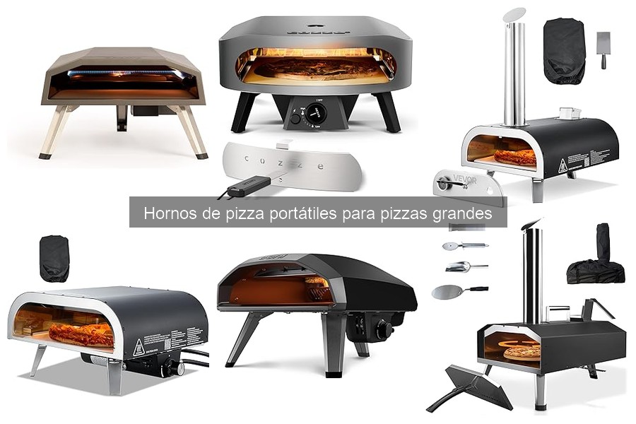 Ventajas y desventajas de hornos de pizza portátiles grandes