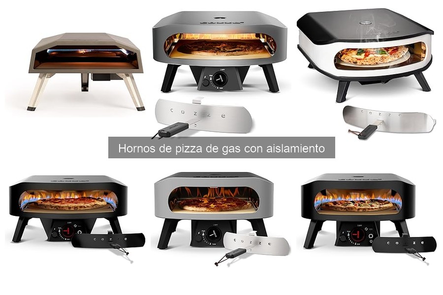 Ventajas y desventajas de los hornos de pizza de gas con aislamiento