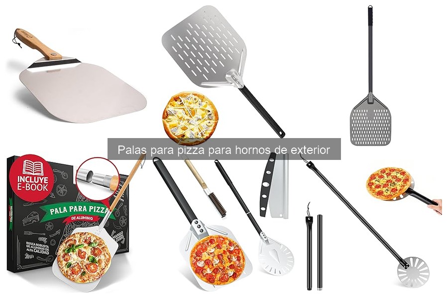 Ventajas y desventajas de palas de madera y metal para pizza