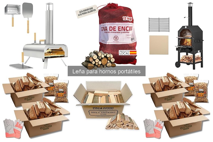 Ventajas y desventajas de usar leña en hornos portátiles