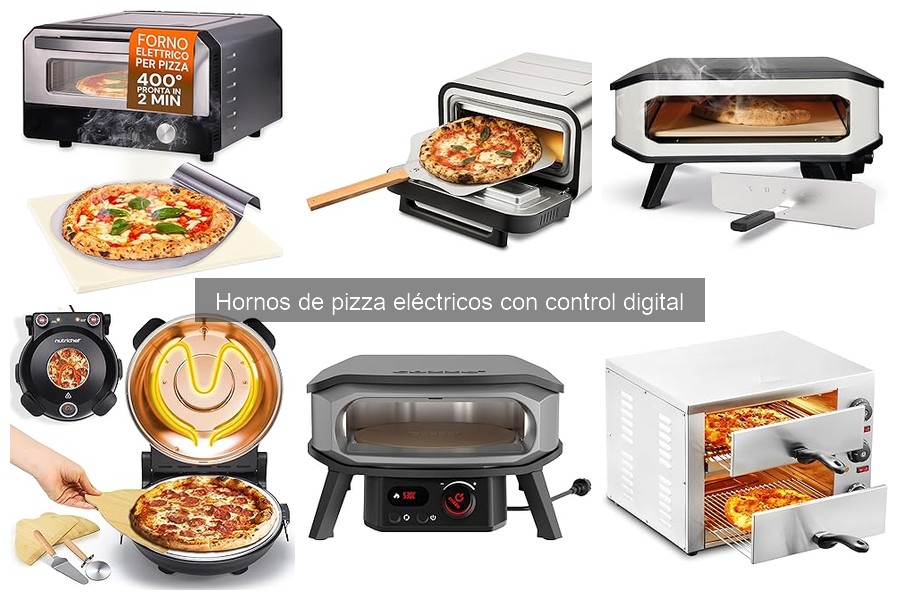 Vida útil de hornos de pizza eléctricos con control digital